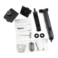 Ergotron HDピボット付き HXデスクモニターアーム(マットブラック) 45-647-224 1台