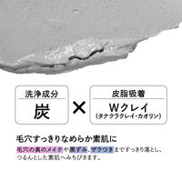 ソフティモ　クレイ　クレンジングウォッシュ　ブラック　1個　洗顔　クレンジング　コーセーコスメポート