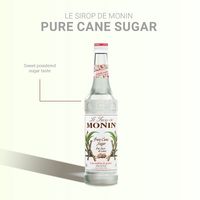 業務用 割り材 モナン シュガー・シロップ 700ml 1ケース(6本) MONIN 割材 ドリンクベース フレーバーシロップ