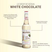 業務用 割り材 モナン ホワイトチョコレート・シロップ 700ml 3本 MONIN 割材 ドリンクベース フレーバーシロップ