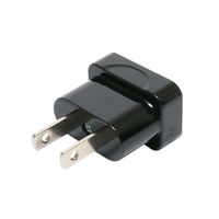 ナカバヤシ 日本国内用電源変換プラグ Cタイプ MBA-KC 1個