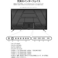 JAPANNEXT 60インチディスプレイ・スタンド(JN-3275-90JRF)セット 2年保証 JN-IPS60UHDR-MJRF 1台（直送品）