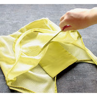 パラデック エコバッグ メッシュ生地 洗濯 可 しわになりにくい カテバ メッシュエコバッグ Sサイズ イエロ- 357968 1個（直送品）