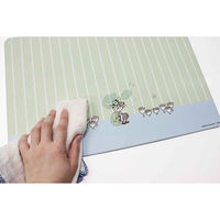 オカト- ランチョンマット 30×45cm 拭ける ム-ミン プレイスマット 塩化ビニル キャラクタ- スナフキン 371459 1個（直送品）