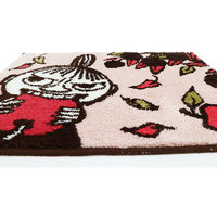 ヨコズナクリエ-ション バスマット ム-ミン ロストインザバレ- 45×60cm リトルミイ 395401 1個（直送品）