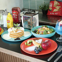 ダルトン プレ-ト 22cm M M&B シャロ-プレ-ト プラスチック バンブ-ファイバ- サックス 400795 1個（直送品）