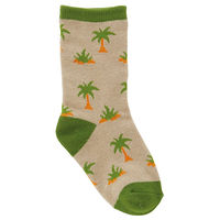 スケ-タ- 靴下 キッズ 男の子 女の子 ディノサウルス ヤシの木 14~16cm 子供用靴下 かわいい 484230 1個（直送品）