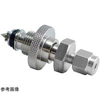 アズワン CO2011 クリックオン コネクター 1/4インチ接続 SUS製 2個入 60-3358-70 1袋(2個)（直送品）