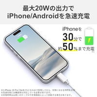 バッファロー PD20W対応AC充電器 USB TypeーC×1ポート ホワイト BSACPD2000C1WH 1個