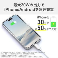 バッファロー PD20W対応AC充電器 USB TypeーC×1/A×1 2ポート ホワイト BSACPD2010C2WH 1個