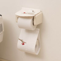 センコー SDS シマエナガちゃん ペーパーホルダーカバー ホワイト SDS240407 1枚（直送品）