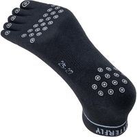 Butterfly(バタフライ) 卓球 ソックス ノーマル丈 BTY・5本指ソックスII L ブラック 92580 1セット（3足）（直送品）