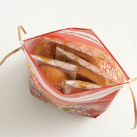 ヘッズ 和風PE巾着バッグ-S/着物柄 WA-BS2 1袋（20枚入）