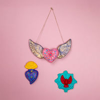 デコパッチ（Decopatch） ペ-パ-マッシュ 壁飾り　ハト　鳩 デコレ-ション クラフト 工作  1個（直送品）