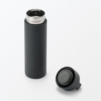 無印良品 真空断熱構造 保温保冷ボトル ハンドルタイプ ５００ｍＬ 黒 良品計画