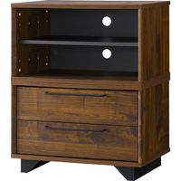 【軒先渡し】朝日木材加工 インダスタ ローボード 幅1150×奥行390×高さ386mm ブラウン IDM-4012AV-2H 1台（直送品）