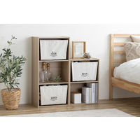 アイリスオーヤマ 棚 本棚 カラーボックス 3段 収納ボックス 幅415×奥行290×高さ880mm ナチュラル CX-3