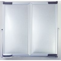 ヤマムラ アルミ枠三面スタンドミラー TW-38（直送品）