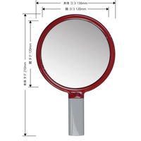 ヤマムラ レディ丸型ハンドL M-05R 3個（直送品）