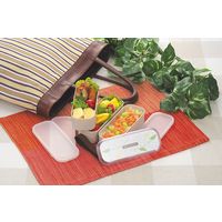 イモタニ スリムランチボックス3段（箸付） LALA-206H 5個（直送品）