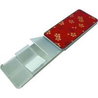 イモタニ 西陣織アイマルチケース(紅赤) LALA-27NRD 1セット(6個)（直送品）