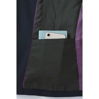 セロリー Selery ジャケット ネイビー 15号 S-24981（直送品）