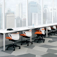 【組立設置込】コクヨ ピコラ オフィスチェア ミニバック ホワイトシェル PVCレザー張り ゴム単輪キャスター ライトマリン 1脚（直送品）