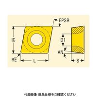 旋削 内径用チップ CCMT060204ーF1:TS2000 CCMT060204-F1TS2000 1セット(10個)（直送品）
