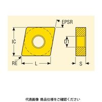旋削 外径用チップ CNMG120404ーFF2:TP1030 CNMG120404-FF2TP1030 1セット(10個)（直送品）