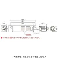 アメリカン電機 抜止ジョイントタップコード付 KC1145JT 3M 1個（直送品）