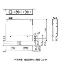 アメリカン電機 抜止形 コンセントバー2個口 HKU0540MCB 1個（直送品）