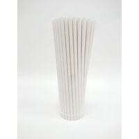 日本紙通商 国産 紙ストロー（無地） PSI1907 1箱
