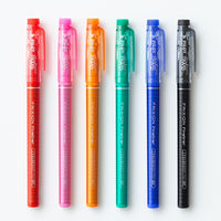 カラーペン フリクション ファインライナー 6色セット SFFL-72F-6C パイロット