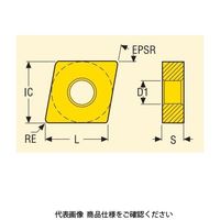 セコ・ツールズ・ジャパン 旋削 外径用チップ CNMG160612ーM6TP0501 1セット(10個)（直送品）