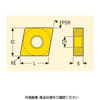セコ・ツールズ・ジャパン 旋削 外径用チップ CNMG190612ーMR7TP1501 1セット(10個)（直送品）