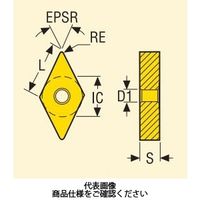 旋削 外径用チップ DNMG150408ーMR4:TS2500 DNMG150408-MR4TS2500 1セット(10個)（直送品）