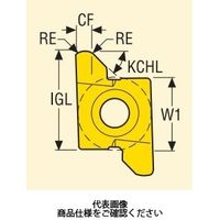 セコ・ツールズ・ジャパン 旋削 溝入れ用チップ 20NR2.0D76CP500 1セット(2個)（直送品）