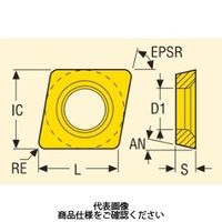 セコ・ツールズ・ジャパン 旋削 内径用チップ CDCB04T004:CP500 CDCB04T004CP500 1セット(10個)（直送品）