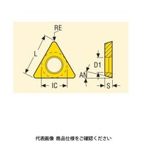 セコ・ツールズ・ジャパン 旋削 内径用チップ TDAB06T004:CP500 TDAB06T004CP500 1セット(10個)（直送品）