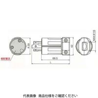 アメリカン電機 引掛形 プラグ 白 3222NーIV 1セット(4個)（直送品）
