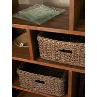 キムラ ウォーターヒヤシンス 収納バスケット 幅360×奥行290×高さ190mm ACE19DK2 1セット（2個入）（直送品）