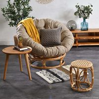 キムラ ラタン スツール C440NW 1脚（直送品）