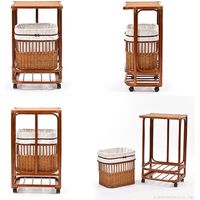 キムラ ラタン ランドリー 幅500×奥行380×高さ850mm Y2281HR 1台（直送品）