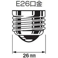 LED電球 (MILIE ミライエ) T形全方向タイプ 一般電球形 60W形相当 全光束810lm 電球色 E26口金 LDT7LG60S 1個