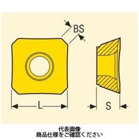 フライス クワトロミル用チップ SEEX09T3AFTNーME07:F40M SEEX09T3AFTN-ME07F40M 1セット(10個)（直送品）