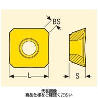 フライス クワトロミル用チップ SEEX1204AFNーM10:F40M SEEX1204AFN-M10F40M 1セット(10個)（直送品）