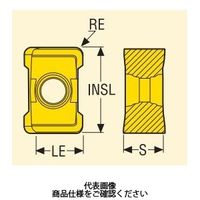 フライス サイドカッタ335.18用チップ LNKT050416PPTN4ーM06:F40M LNKT050416PPTN4-M06F40M（直送品）