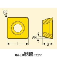 フライス用チップ SPMT100408TーM08:F40M SPMT100408T-M08F40M 1セット(10個)（直送品）