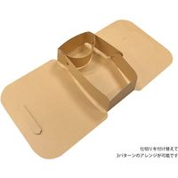 3WAYテイクアウトボックスクラフト 2008024 1包：200枚 伊藤景パック産業（直送品）