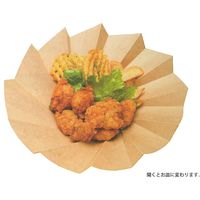 ベーキングカップ おりがみカップ大 茶 5142844 1包：400枚（20×20） 伊藤景パック産業（直送品）